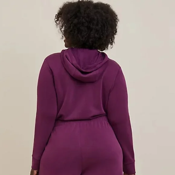 New Torrid Plum Active hoodie - Picture 4 of 6